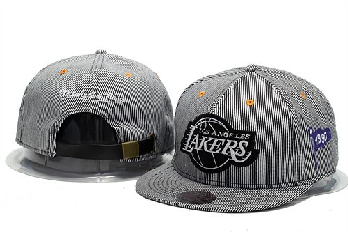 NBA Los Angeles Lakers MN Strapback Hat #30